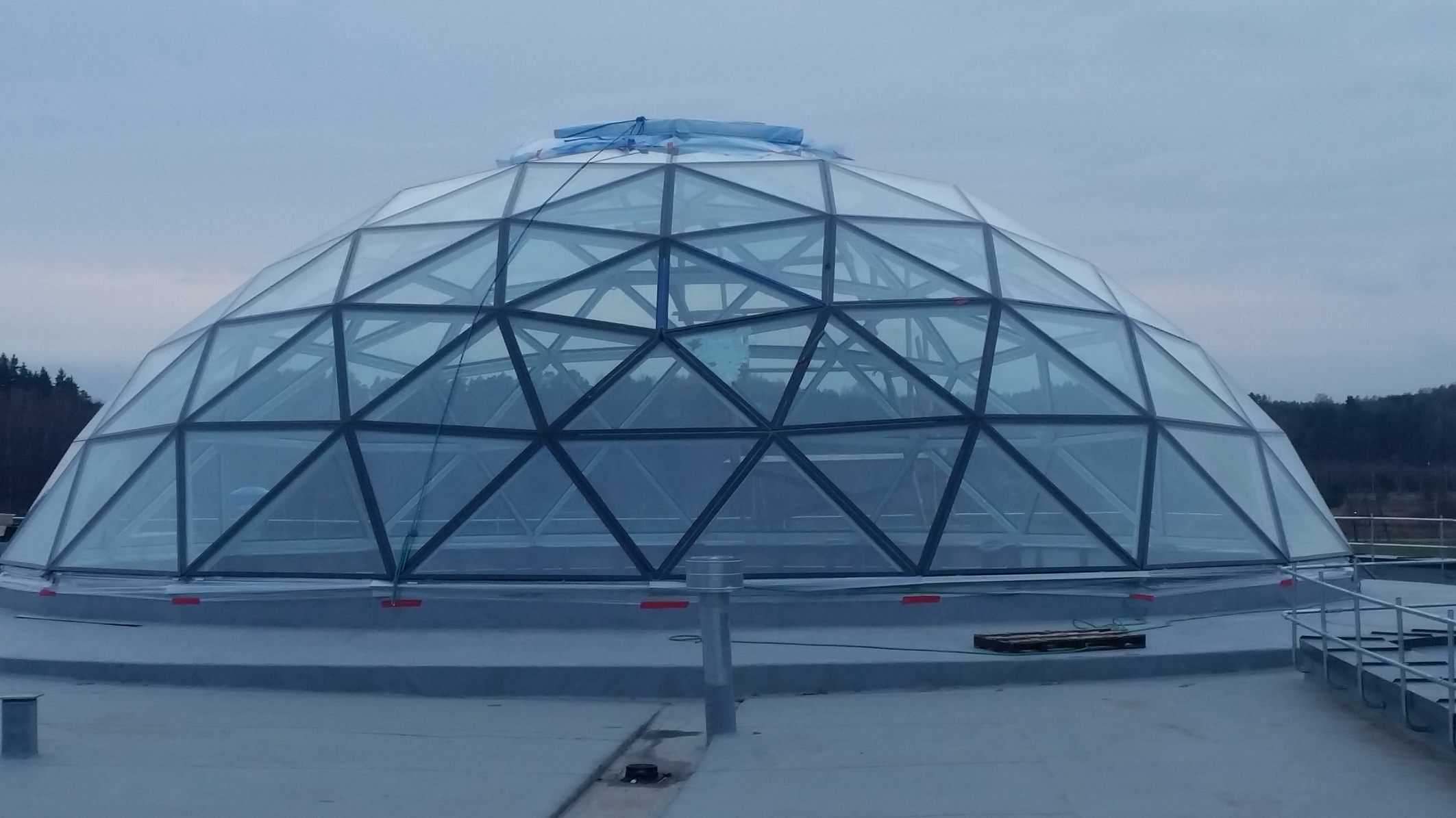 Vytautas Mineral SPA Sanatorium | Geodesic Roof Dome