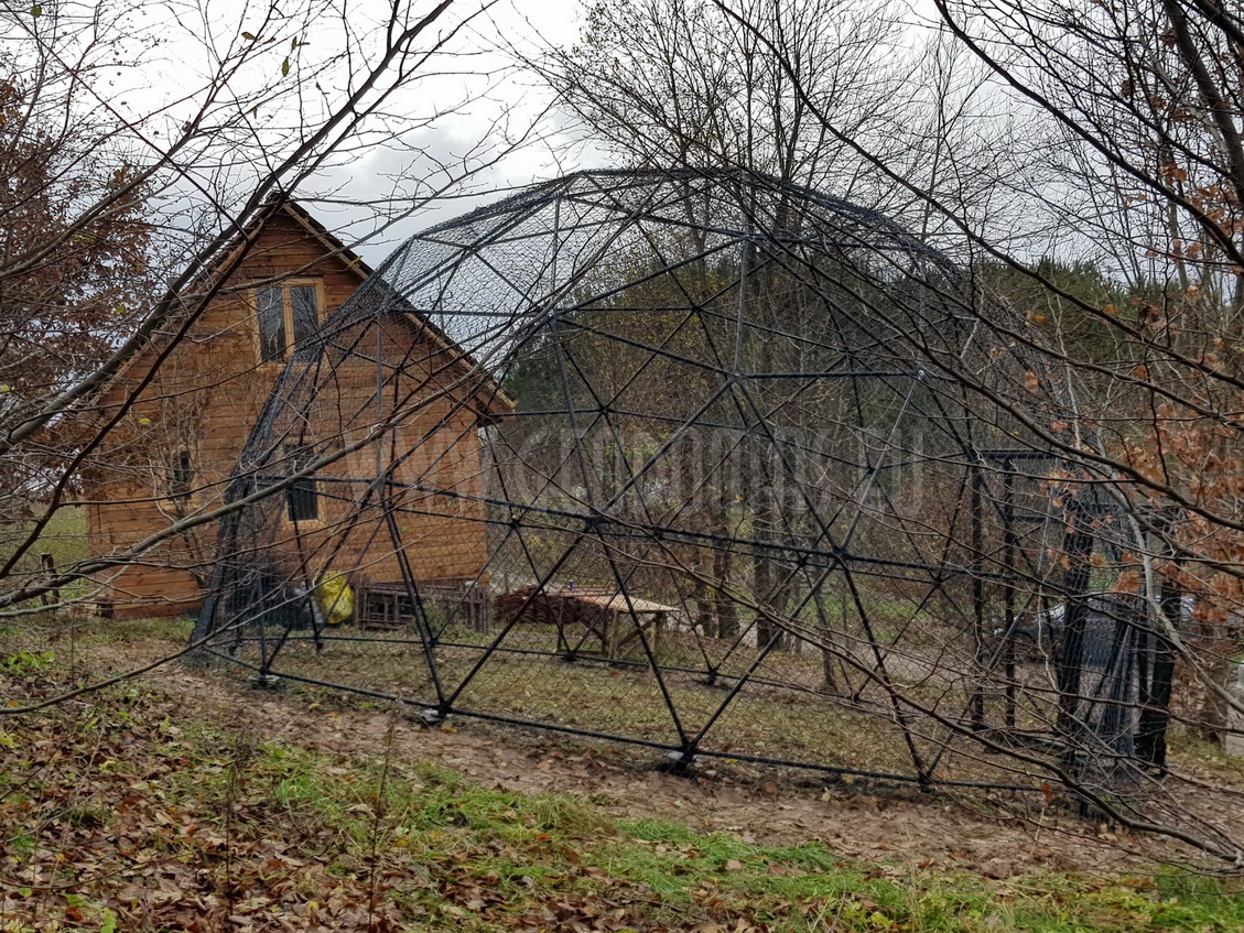 Ø6-Ø7-Ø30m Domes for Wild Birds Rehabilitation Center | Bukvald, Poland