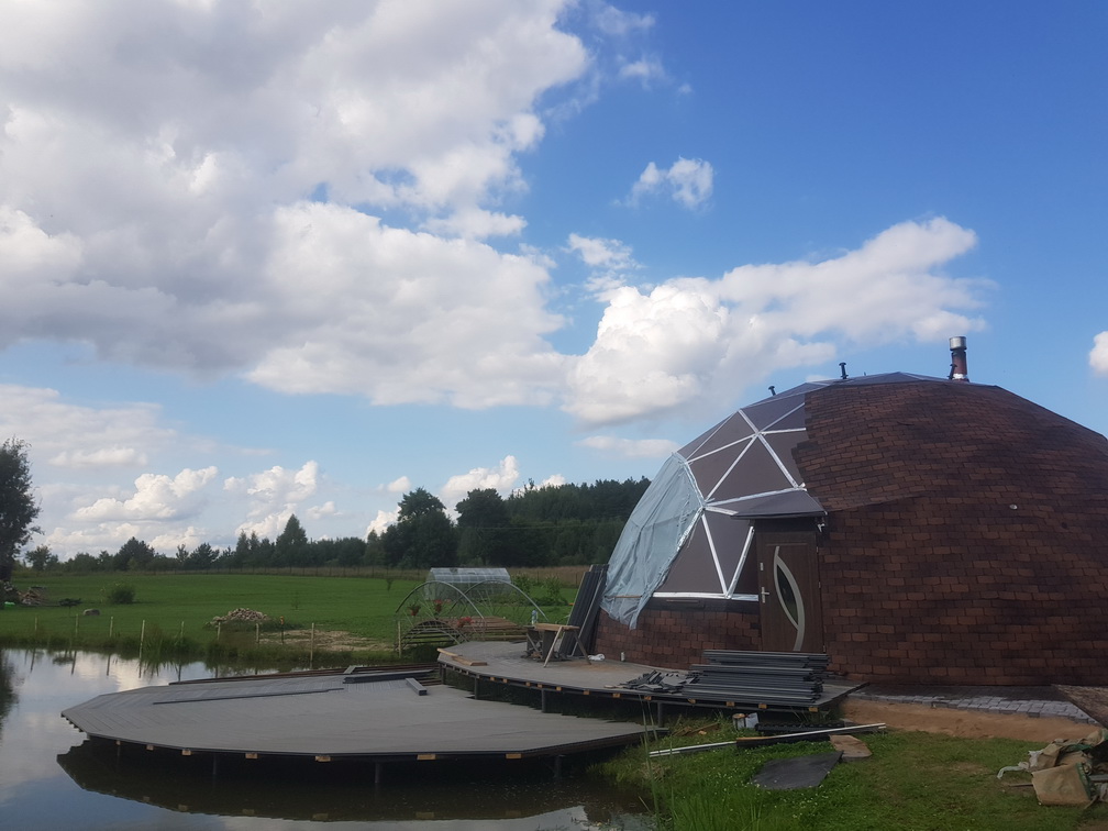 153m2 Guest House with Loft & Sauna Ø12m | Sirvintai, Lithuania