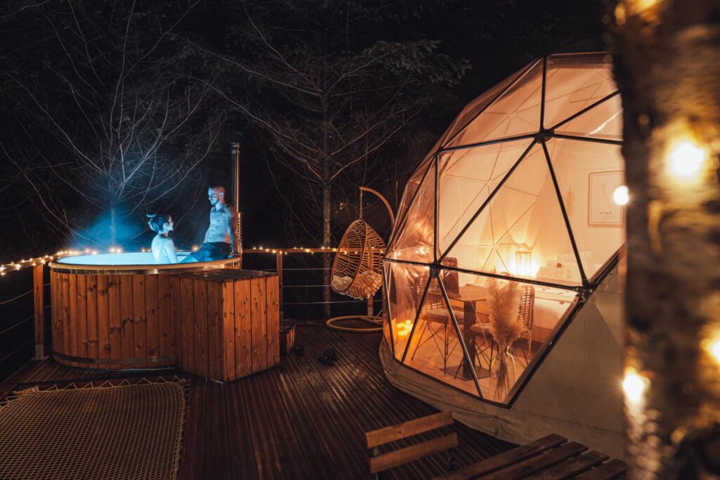 GLAMP 28  Ø6m ▪︎ 28m² | HELÅRS