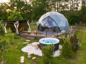 GLAMP 35  Ø6.7m ▪︎ 35m² | HELÅRS